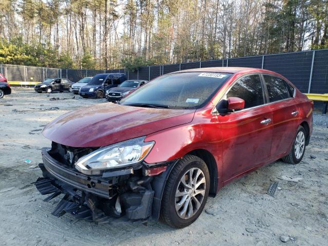 nissan sentra s 2018 3n1ab7ap7jy278844