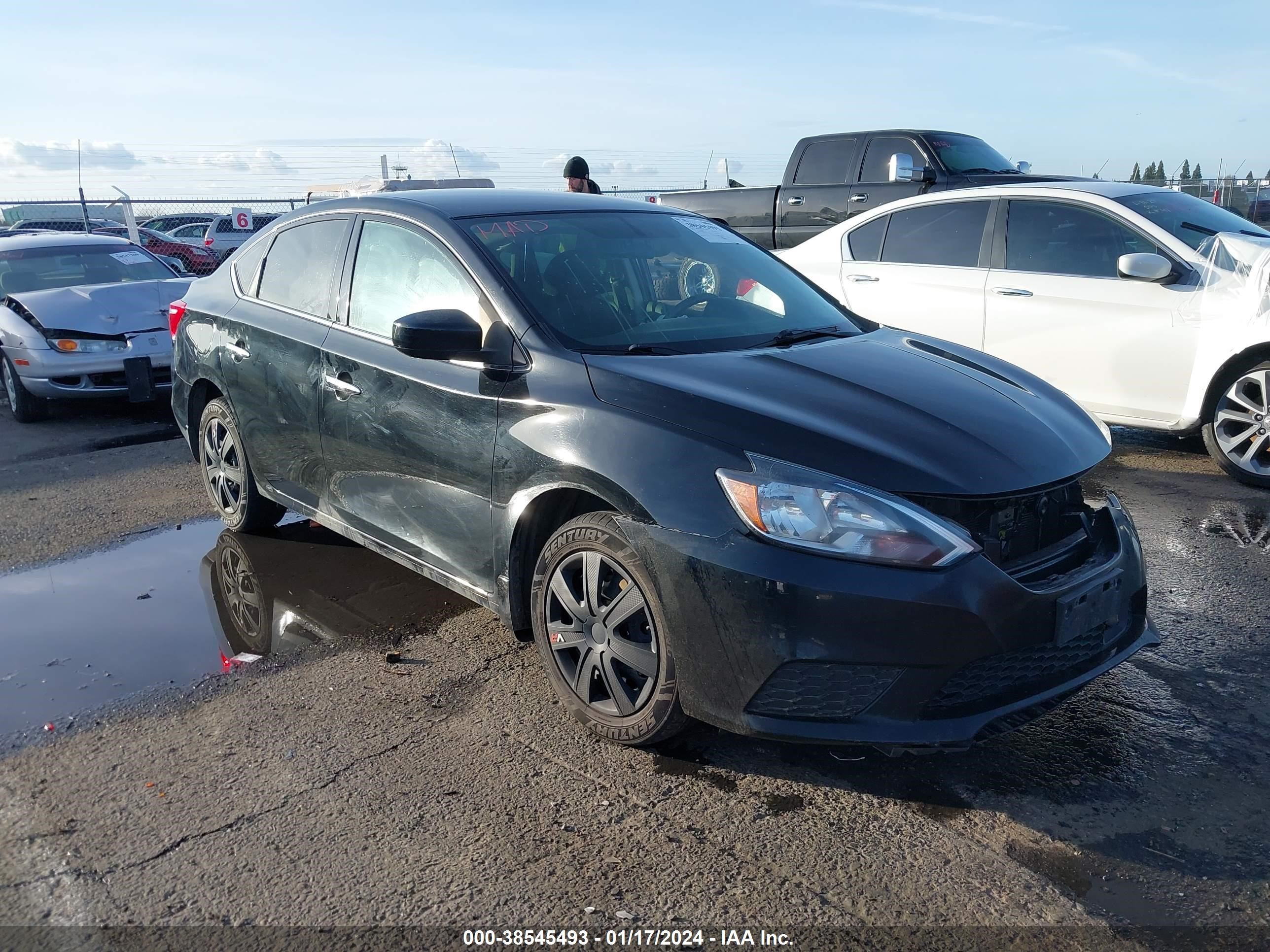 nissan sentra 2018 3n1ab7ap7jy336712