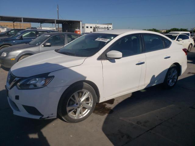 nissan sentra s 2019 3n1ab7ap7kl612711