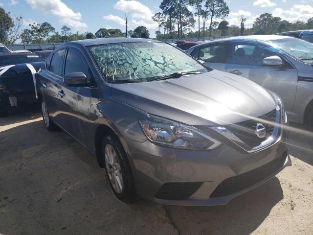 nissan sentra s 2019 3n1ab7ap7kl619058