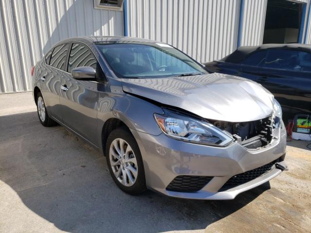 nissan sentra s 2019 3n1ab7ap7kl628679