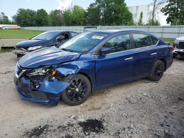 nissan sentra s 2019 3n1ab7ap7ky237468