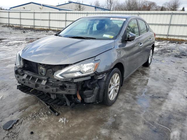 nissan sentra s 2019 3n1ab7ap7ky268249