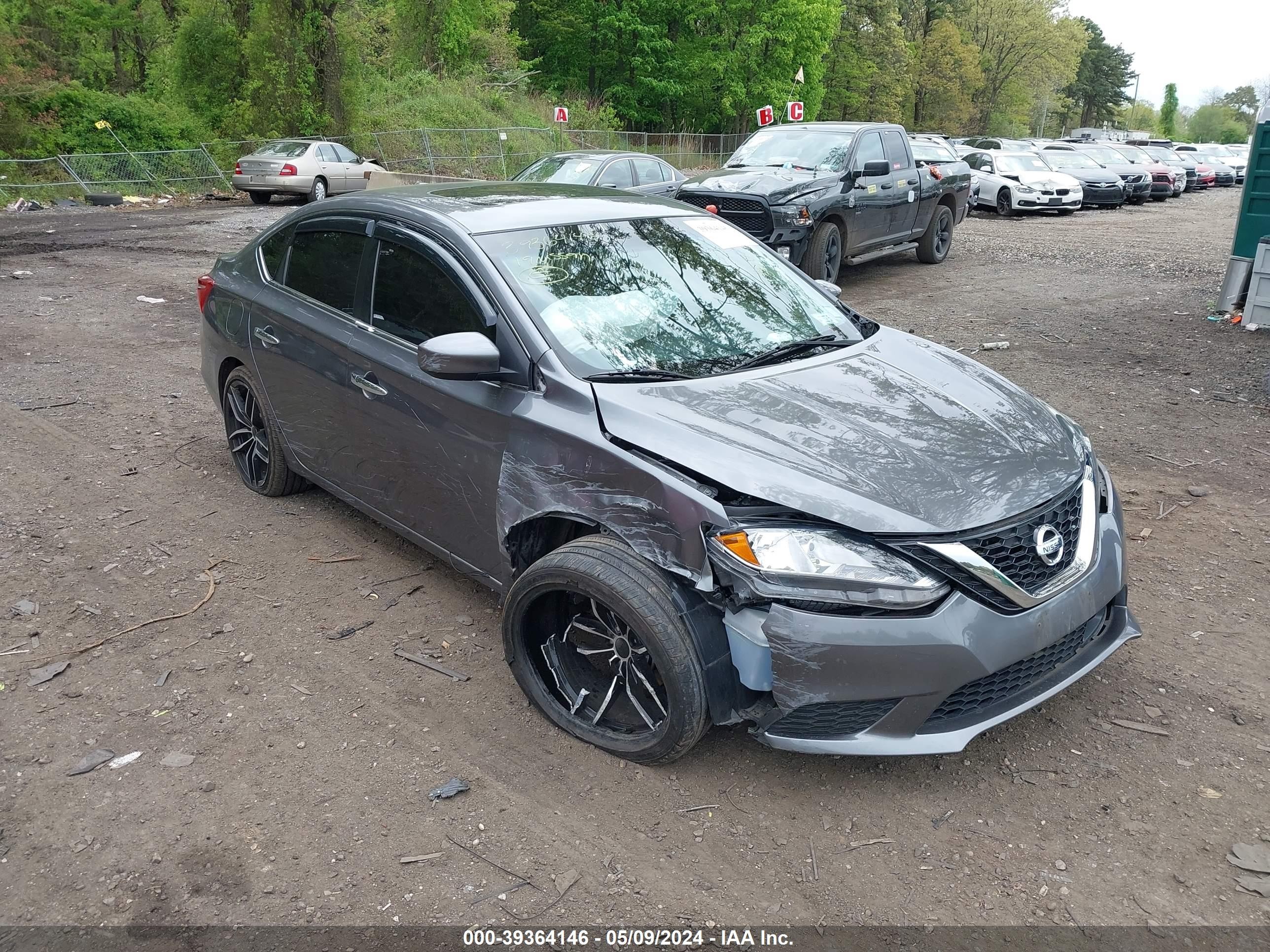 nissan sentra 2019 3n1ab7ap7ky271376