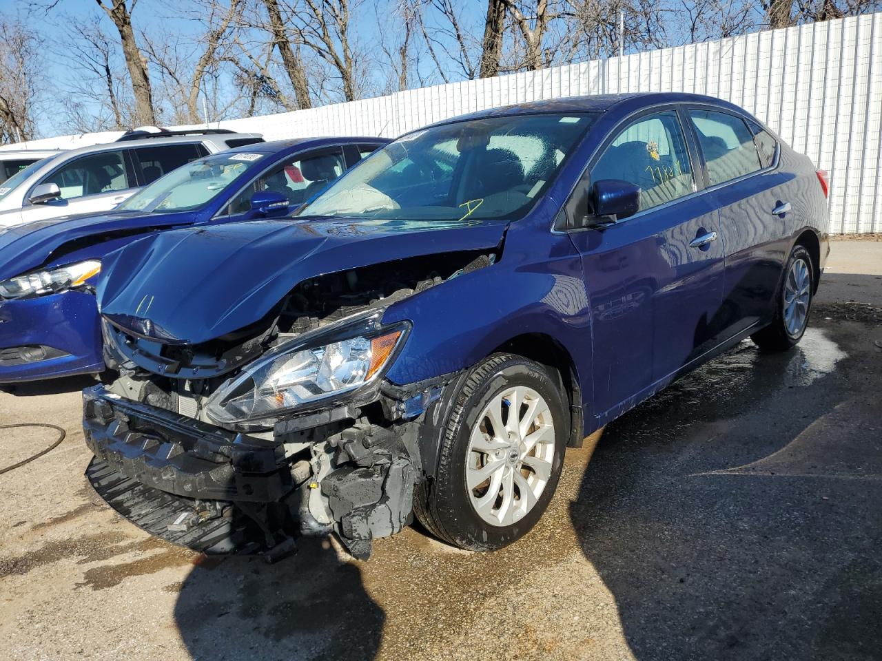 nissan sentra 2019 3n1ab7ap7ky298190