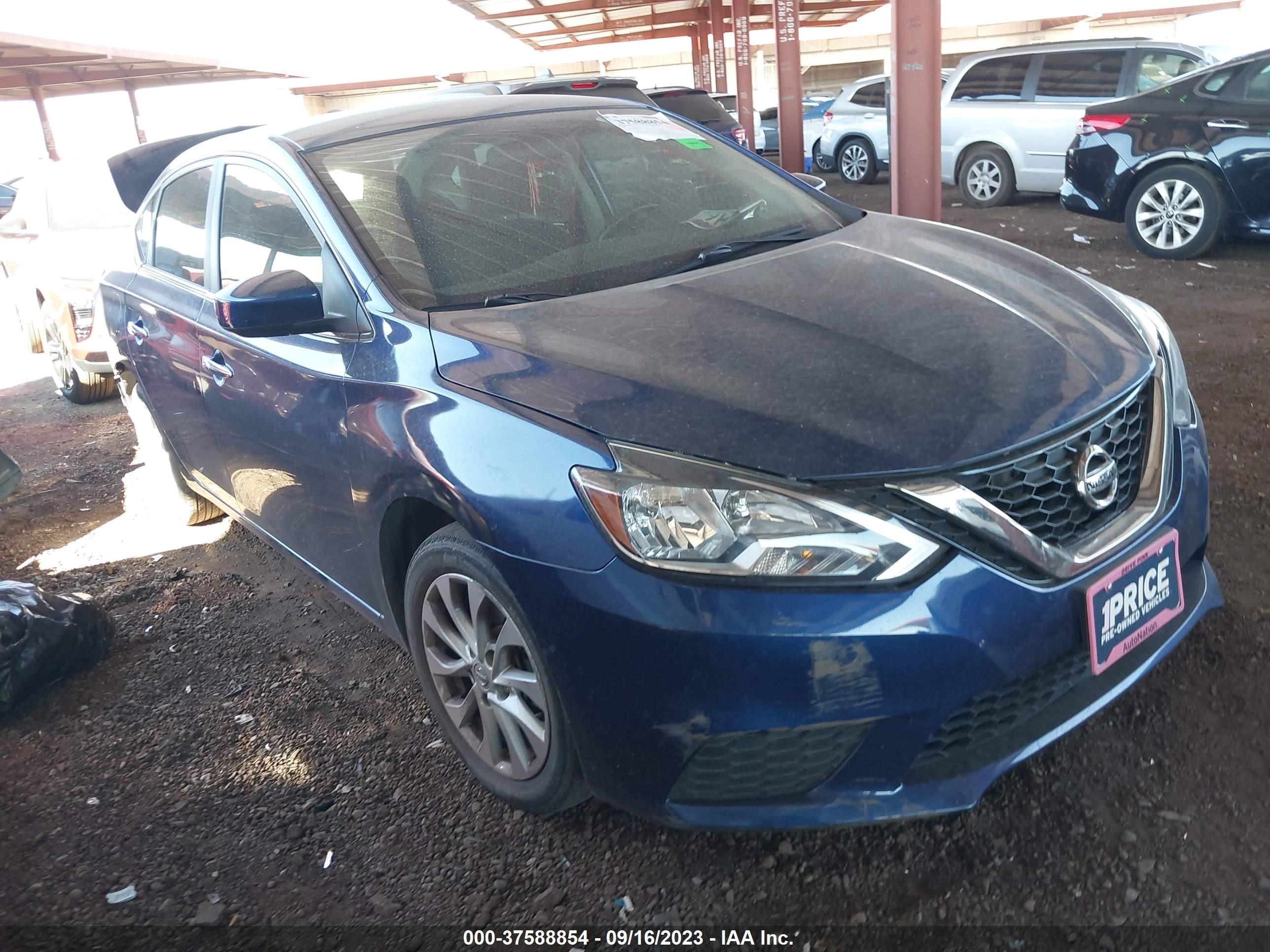 nissan sentra 2019 3n1ab7ap7ky299890