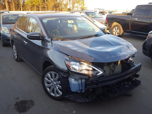 nissan sentra s 2019 3n1ab7ap7ky311990