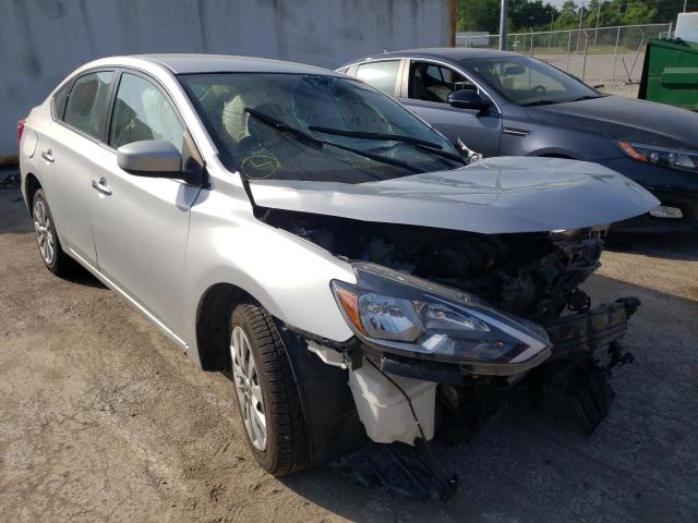 nissan sentra s 2019 3n1ab7ap7ky344603