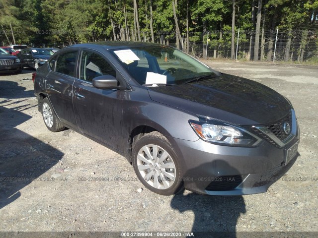 nissan sentra 2019 3n1ab7ap7ky368318