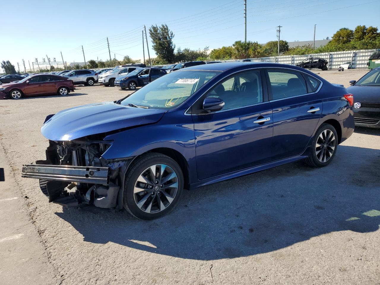 nissan sentra 2019 3n1ab7ap7ky381117