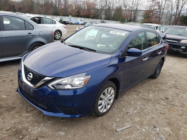 nissan sentra s 2019 3n1ab7ap7ky433488