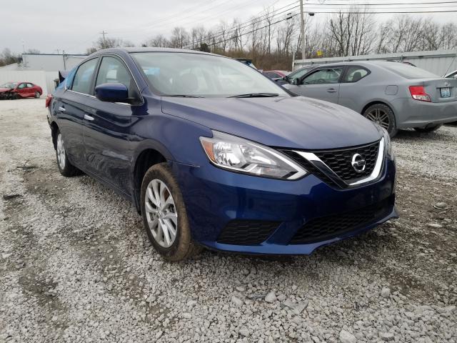 nissan sentra s 2019 3n1ab7ap7ky443177