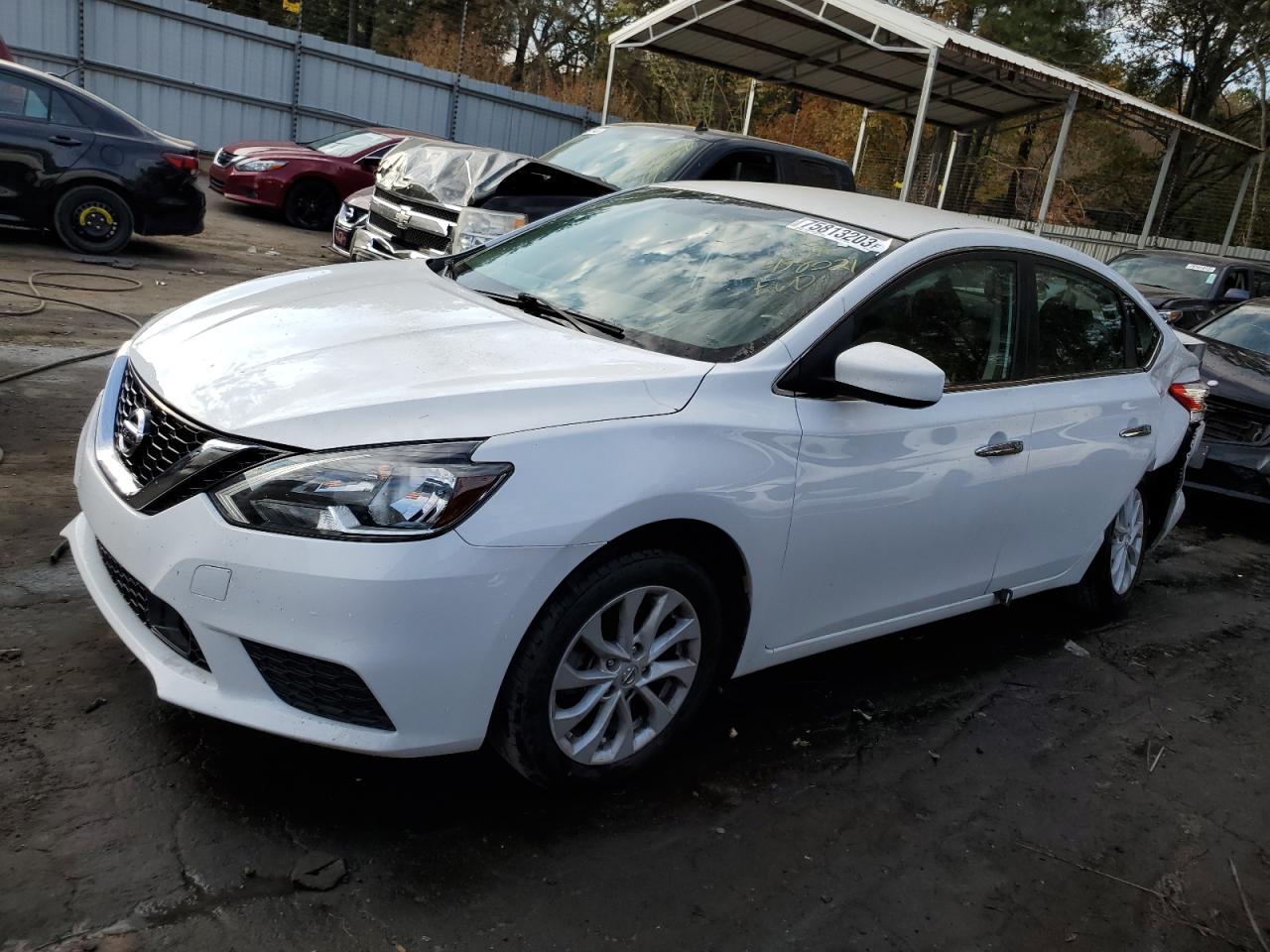 nissan sentra 2019 3n1ab7ap7ky458021