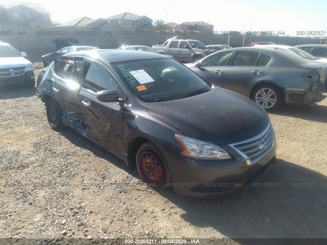 nissan sentra 2013 3n1ab7ap8dl617404