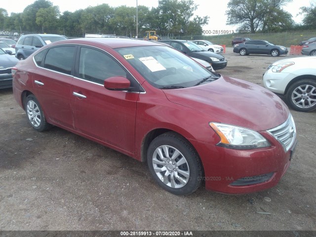 nissan sentra 2014 3n1ab7ap8el631126