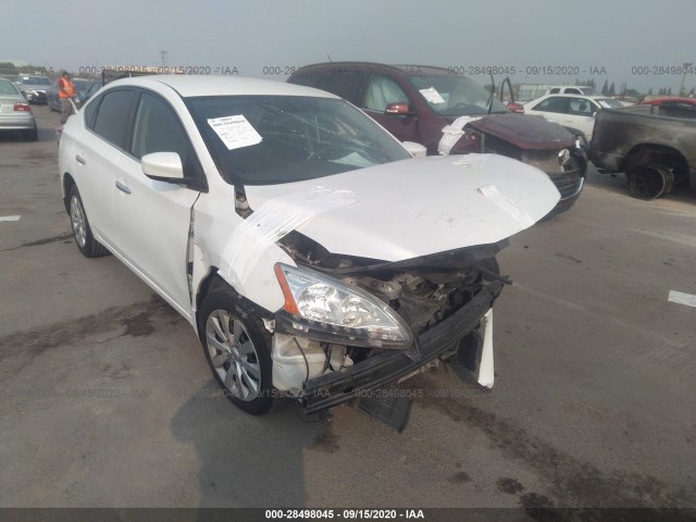 nissan sentra 2014 3n1ab7ap8el643969