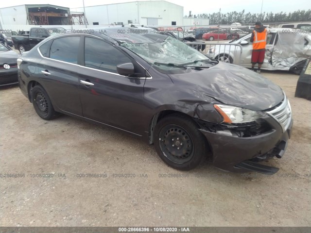 nissan sentra 2014 3n1ab7ap8el683744