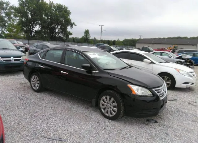 nissan sentra 2014 3n1ab7ap8el698163