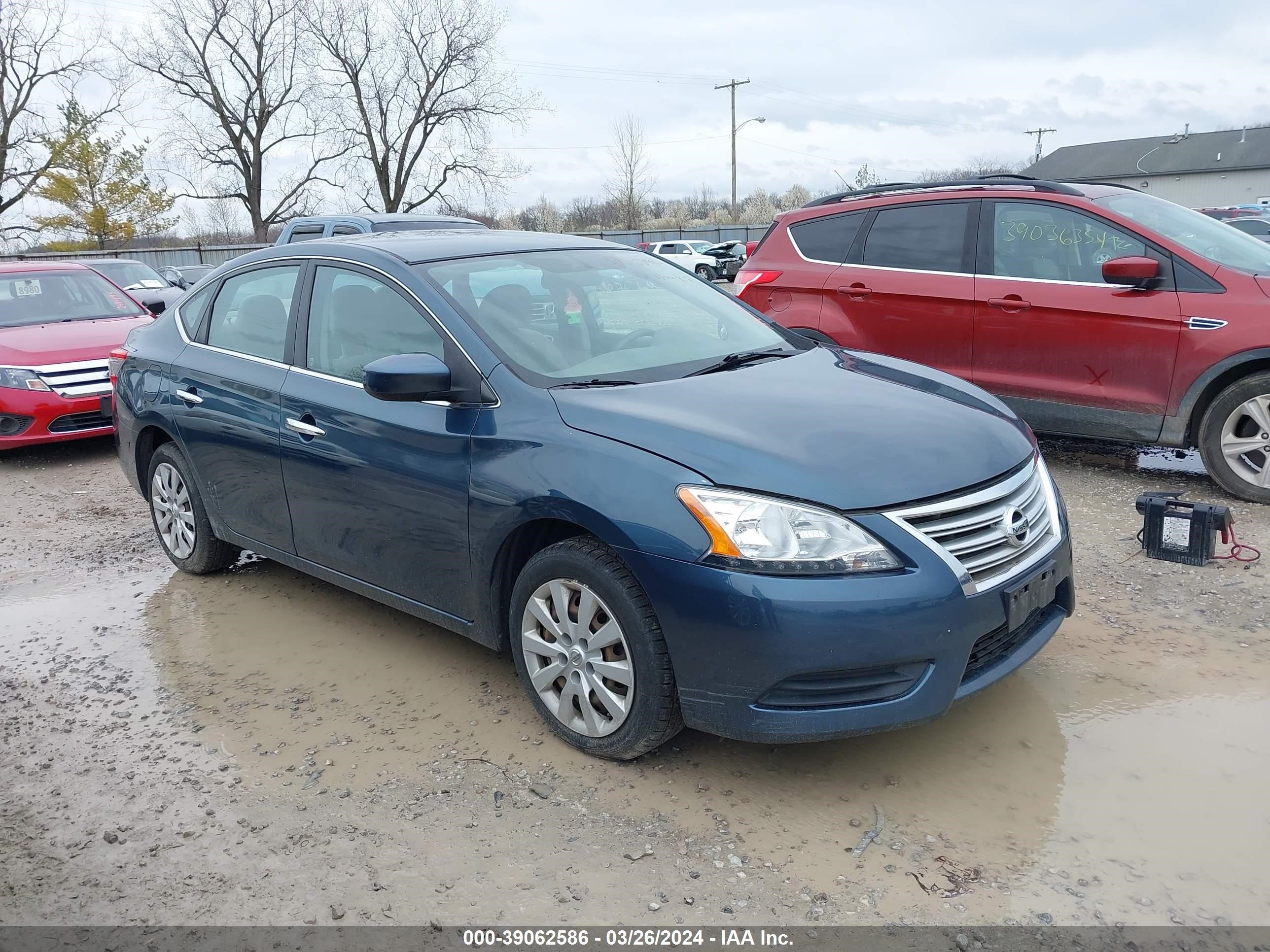 nissan sentra 2014 3n1ab7ap8ey210056