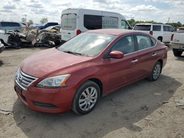 nissan sentra s 2014 3n1ab7ap8ey243963