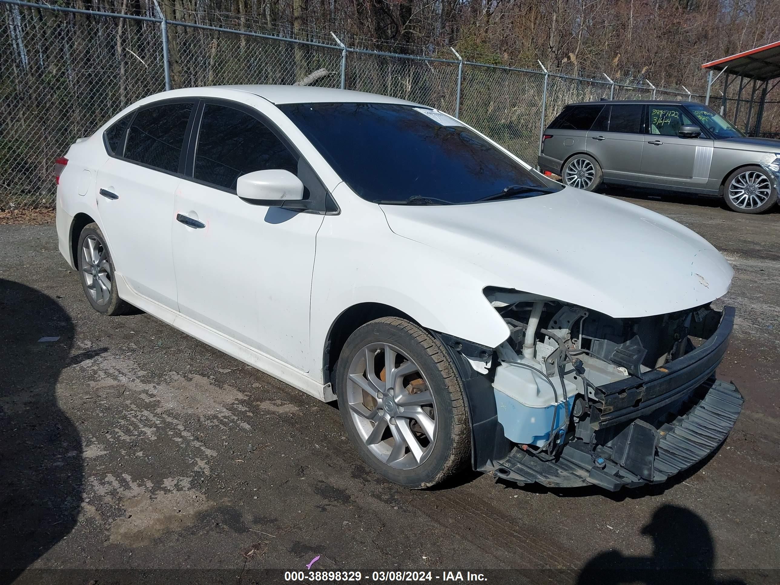 nissan sentra 2014 3n1ab7ap8ey251593