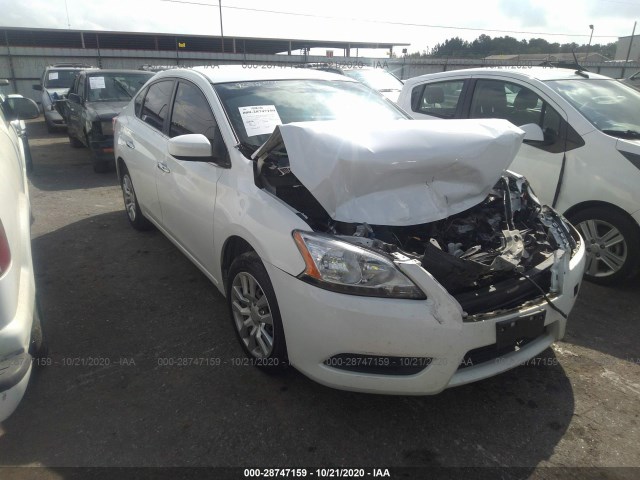 nissan sentra 2014 3n1ab7ap8ey258107