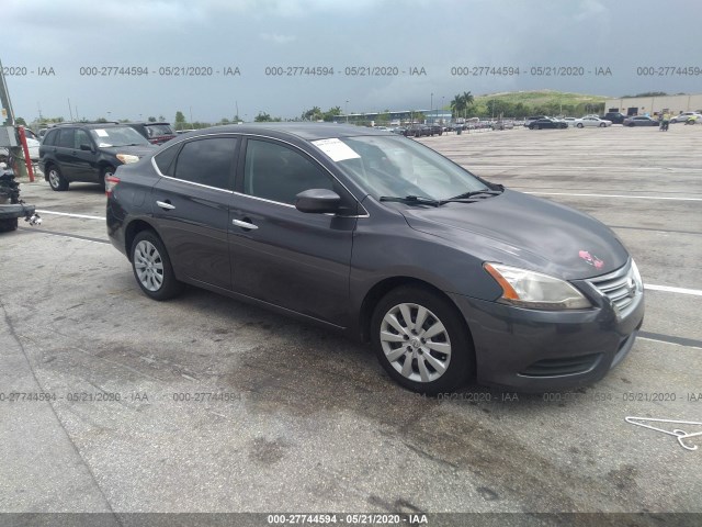 nissan sentra 2014 3n1ab7ap8ey266336