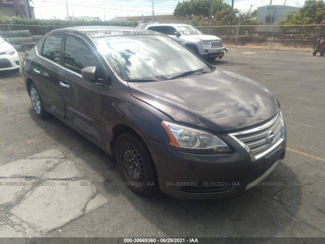 nissan sentra 2014 3n1ab7ap8ey269415