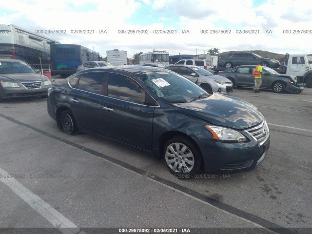 nissan sentra 2014 3n1ab7ap8ey301070