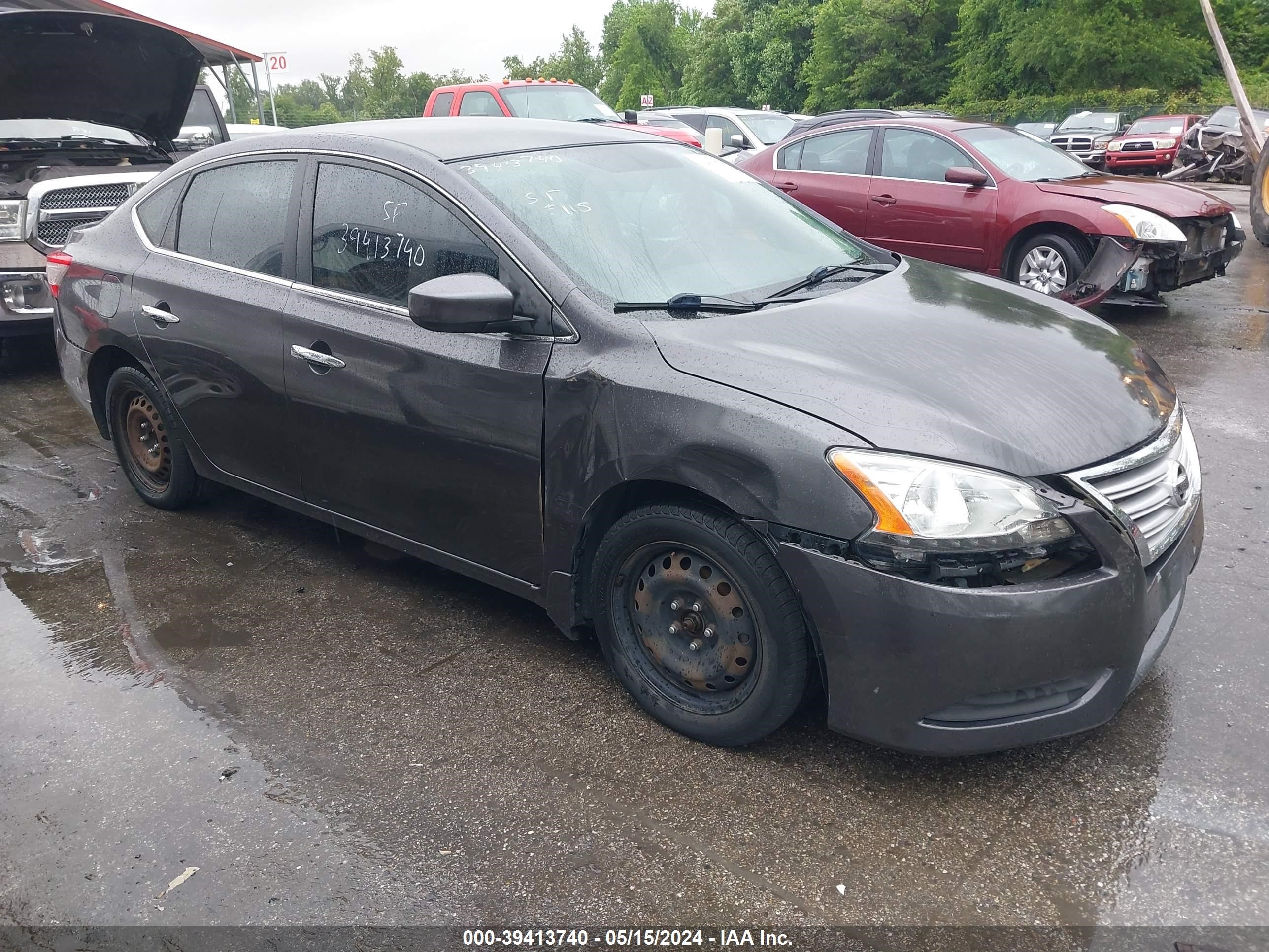 nissan sentra 2014 3n1ab7ap8ey312439