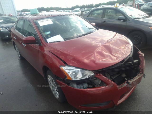 nissan sentra 2014 3n1ab7ap8ey318077