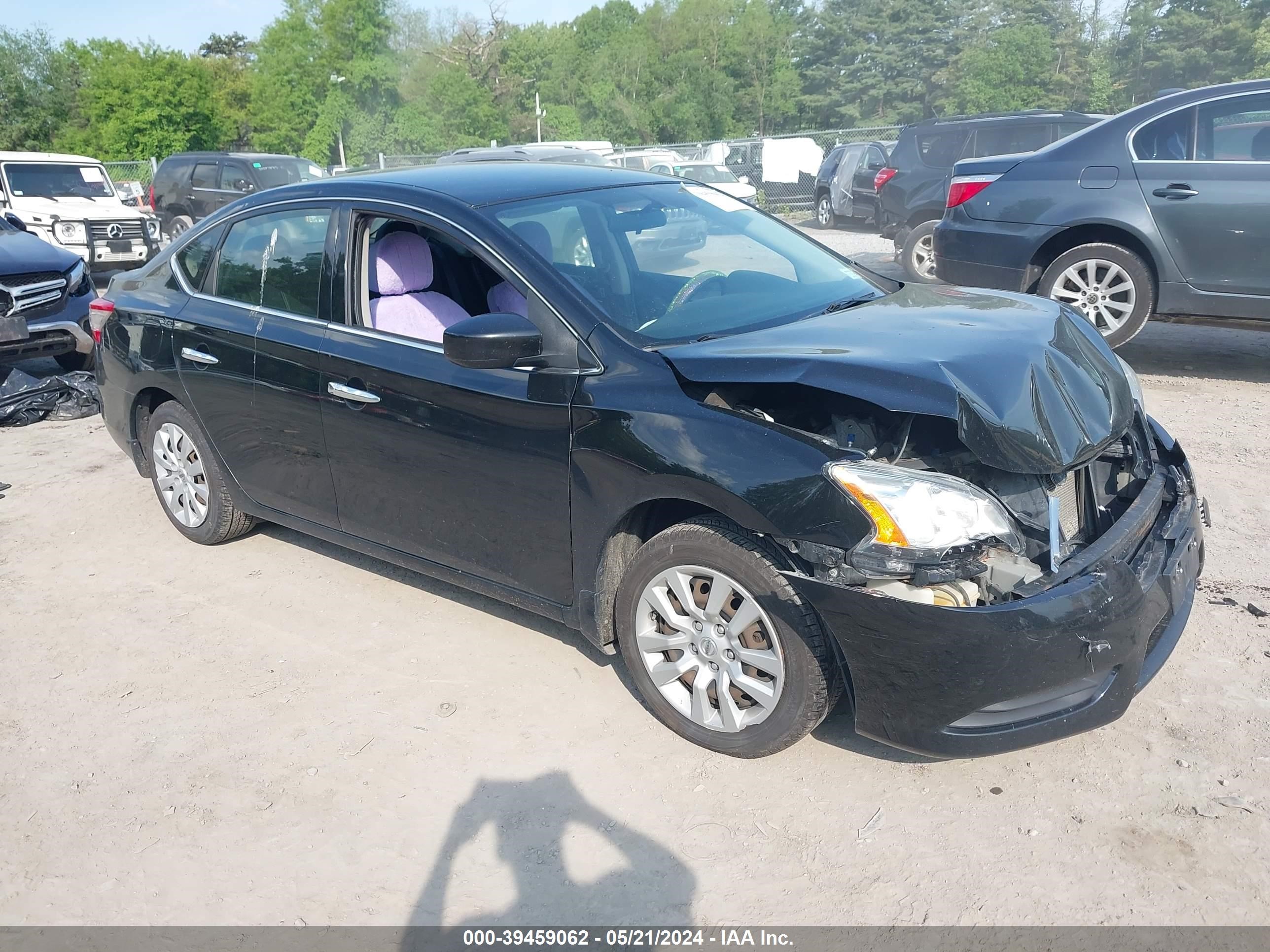 nissan sentra 2014 3n1ab7ap8ey337535