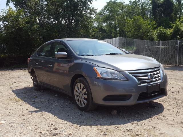 nissan sentra s 2015 3n1ab7ap8fl651801