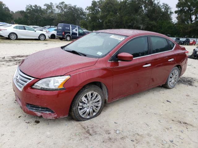 nissan sentra s 2015 3n1ab7ap8fl652687