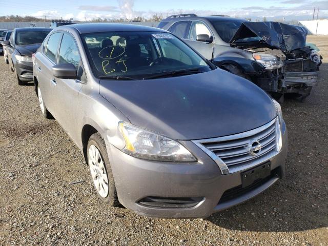 nissan sentra s 2015 3n1ab7ap8fl680358