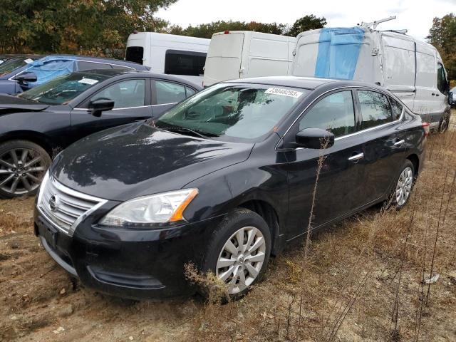 nissan sentra s 2015 3n1ab7ap8fl694115