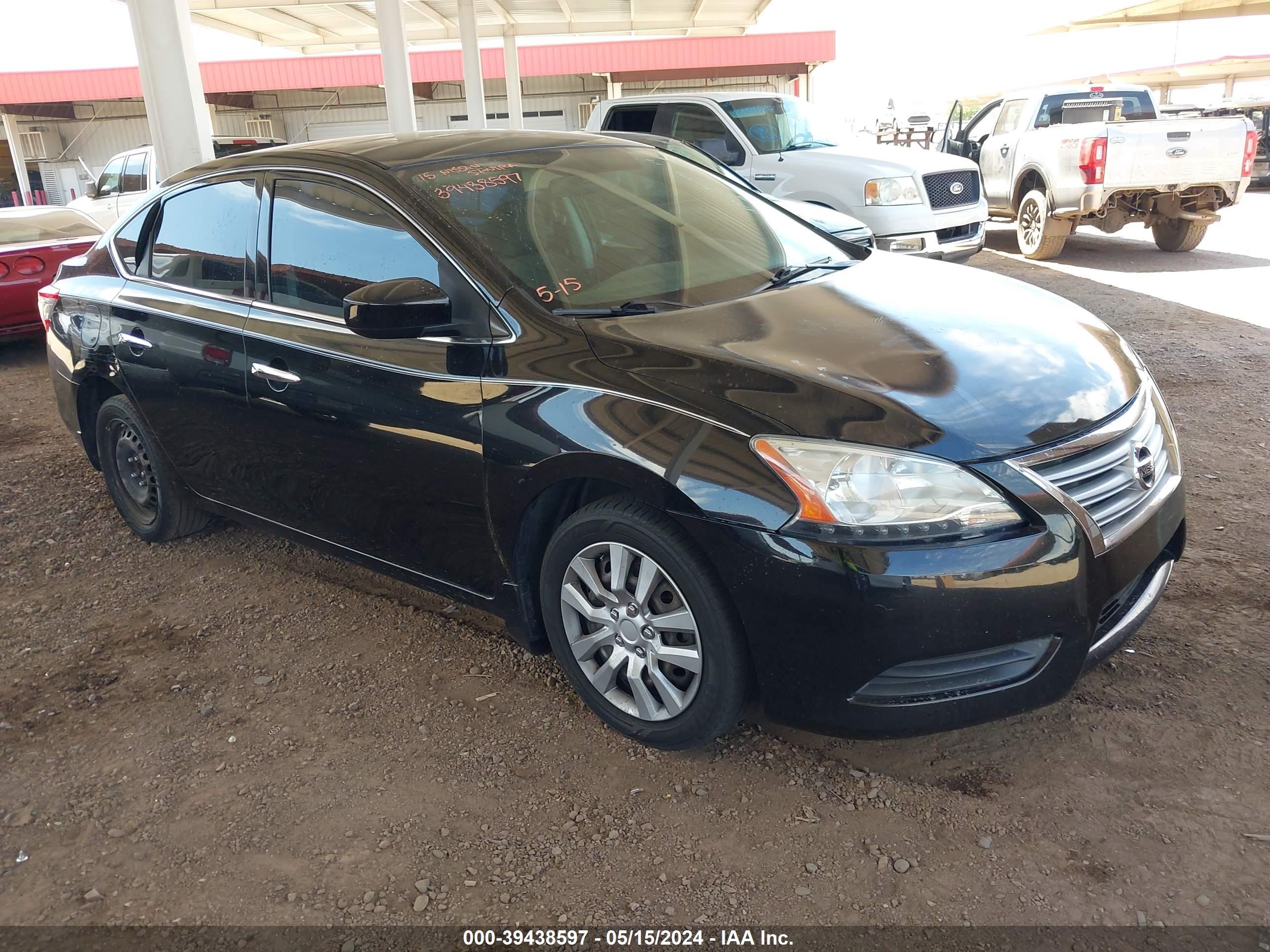 nissan sentra 2015 3n1ab7ap8fy287950