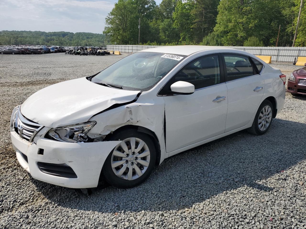 nissan sentra 2015 3n1ab7ap8fy364610