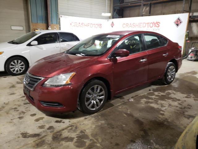 nissan sentra s 2015 3n1ab7ap8fy379205