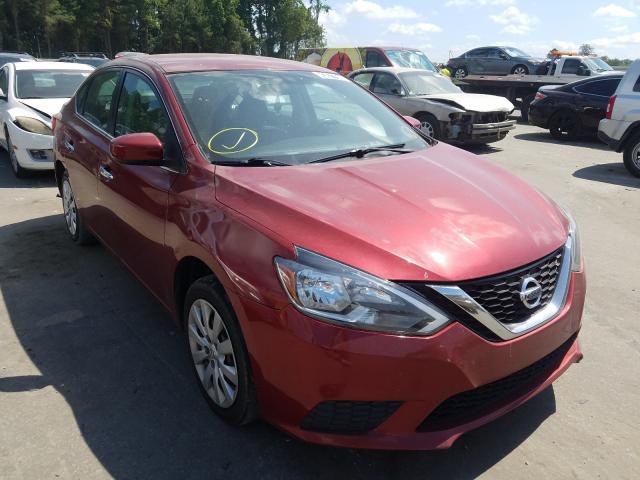 nissan sentra s 2016 3n1ab7ap8gl639584