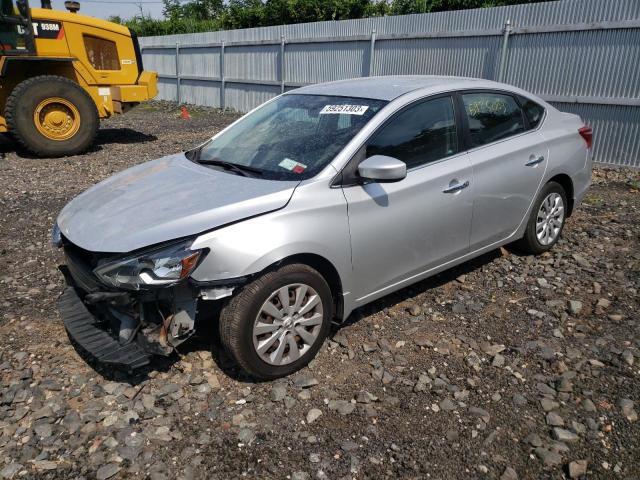 nissan sentra s 2016 3n1ab7ap8gl678367