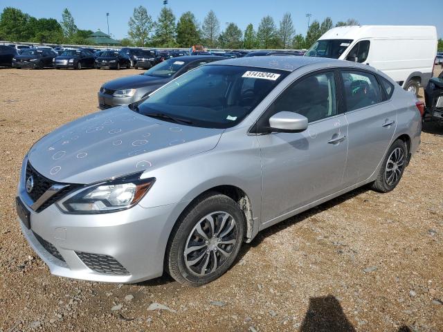 nissan sentra s 2016 3n1ab7ap8gy251578