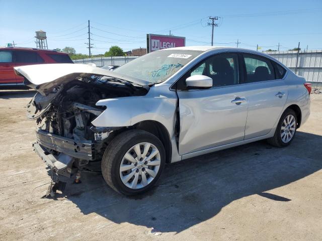 nissan sentra s 2017 3n1ab7ap8hl668097