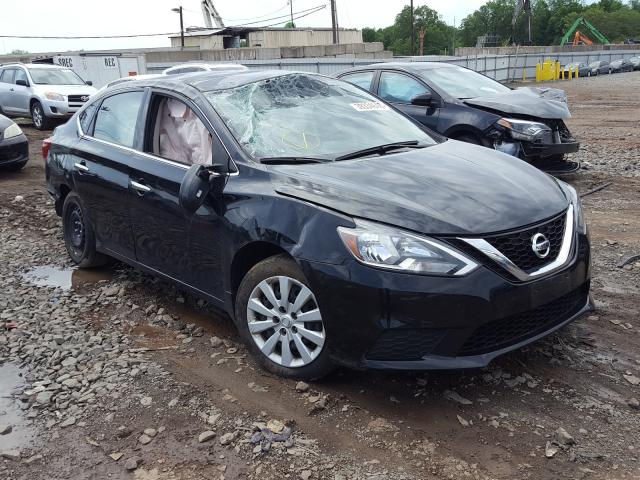 nissan sentra s 2017 3n1ab7ap8hl716715