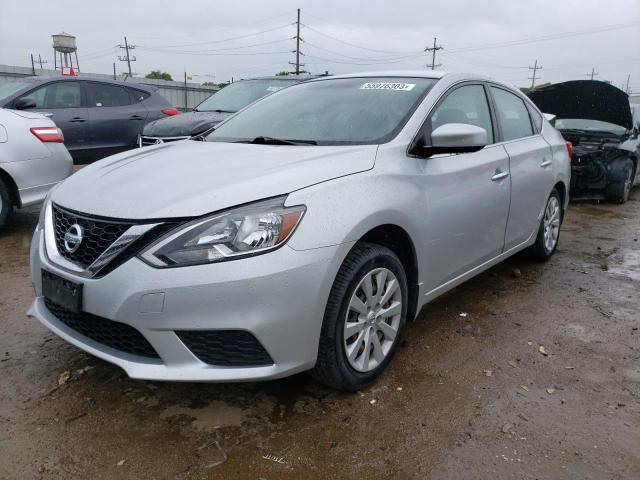 nissan sentra s 2017 3n1ab7ap8hy362164