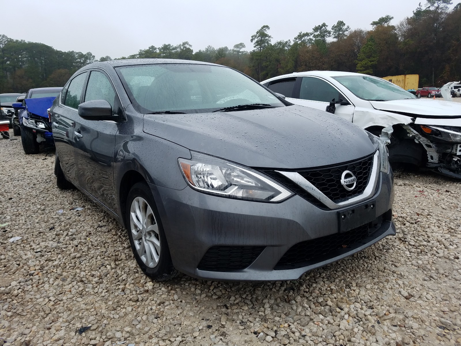 nissan sentra s 2018 3n1ab7ap8jl640516