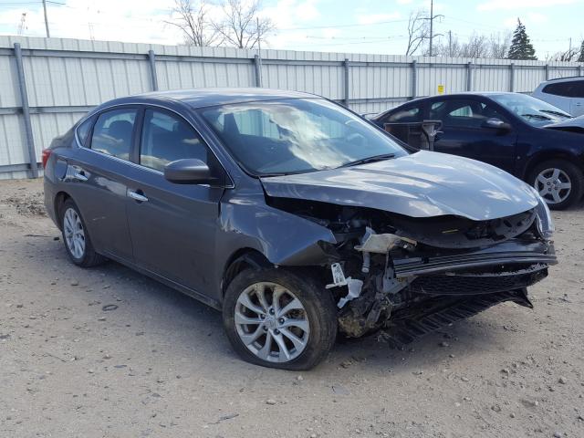 nissan sentra s 2018 3n1ab7ap8jl650950