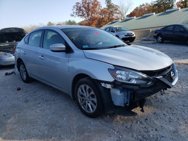 nissan sentra s 2019 3n1ab7ap8kl607193