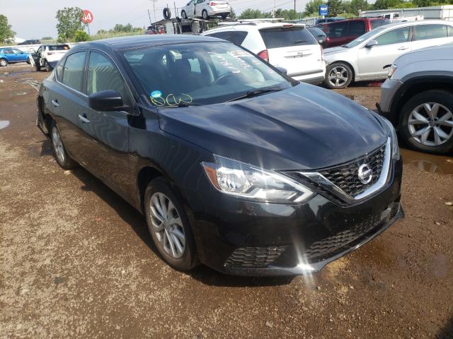 nissan sentra s 2019 3n1ab7ap8kl627282