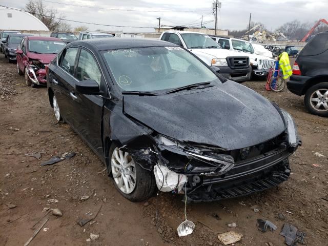 nissan sentra s 2019 3n1ab7ap8ky261522